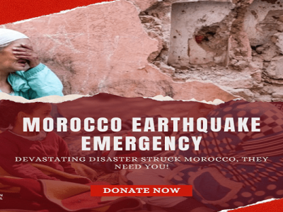 Morocco Earthquake Emergency, Help The People w/ Hina