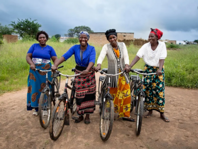bicycle empowerment for rural business women